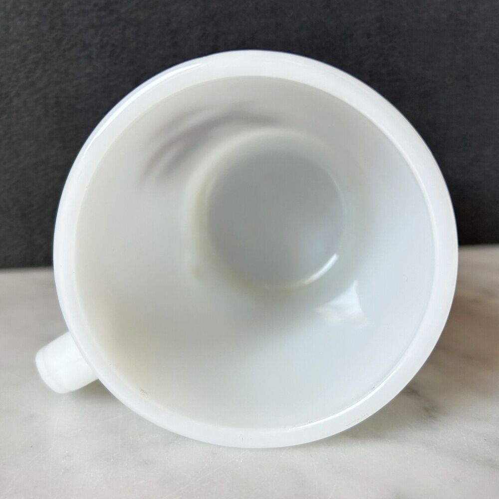 Vintage Fire King Anchor Hocking Mug Coffee Cup D Handle Ruffed Grouse Design - Picture 5 of 7